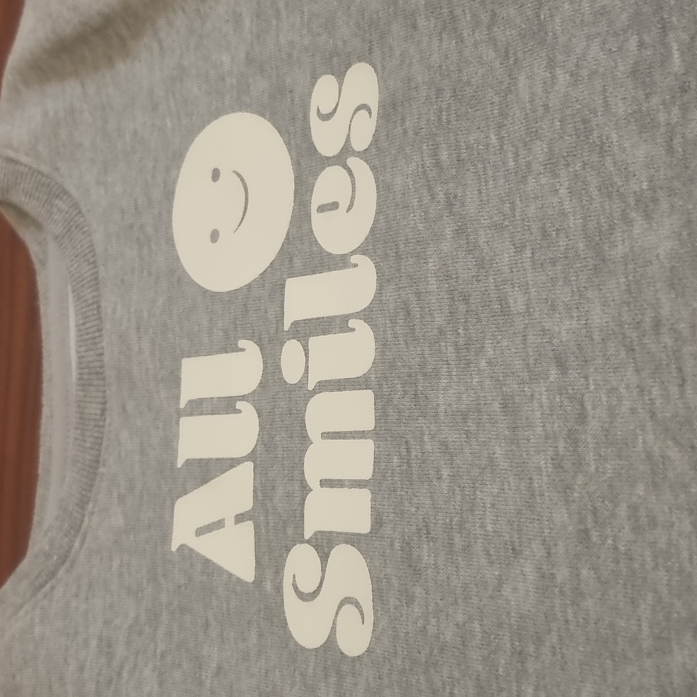CAT & JACK Little Kids Crew Neck Sweatshirt Gray Size 4T - Picture 6 of 8